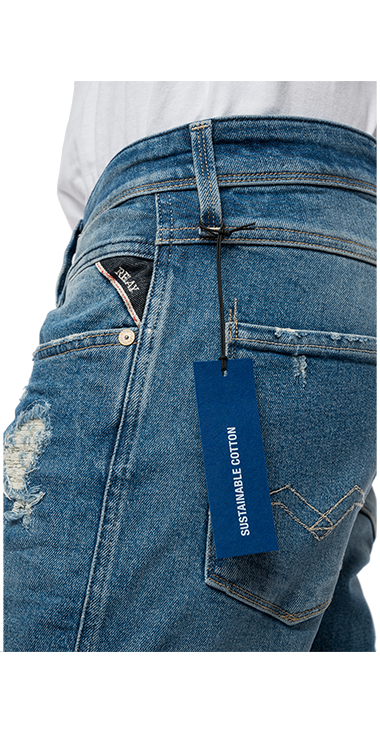 AGED ECO 10YESRS 11OZ スーパーストレッチスリムフィットデニムパンツ BRONNY 詳細画像